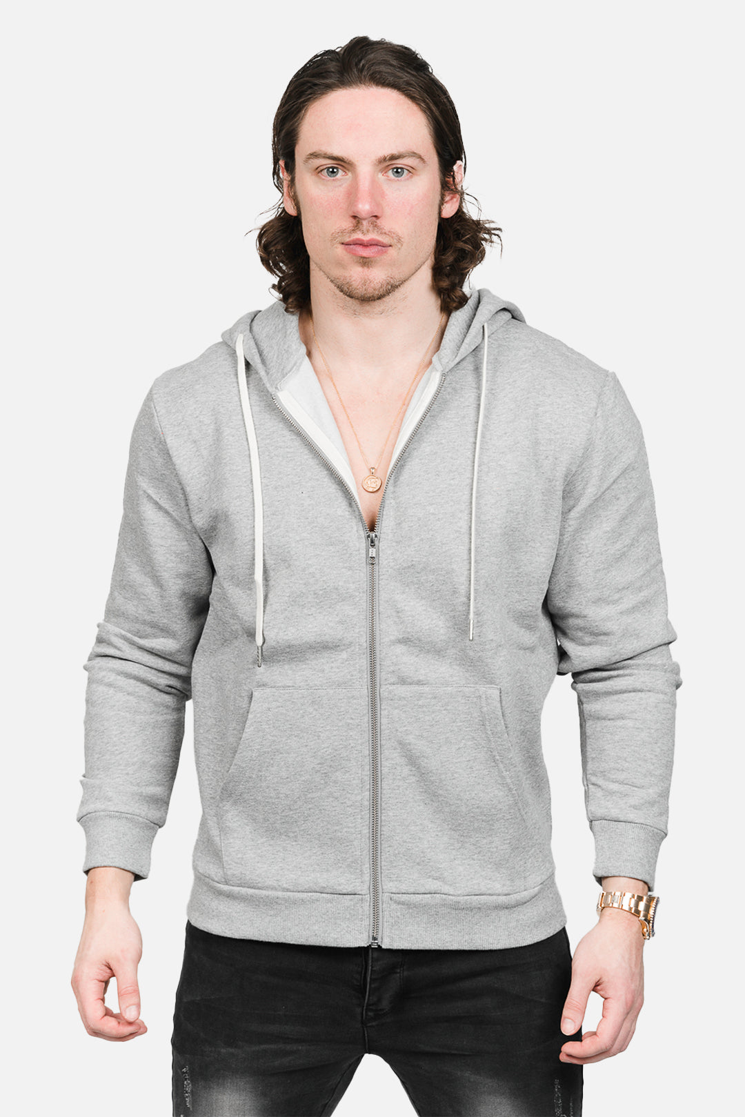 Kino Clothing Official | Zip-Up Hoodie (Black)