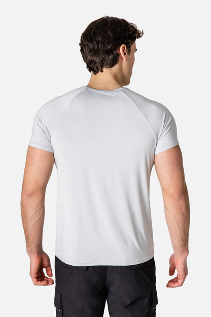 Bamboo Raglan Tee (Grey)