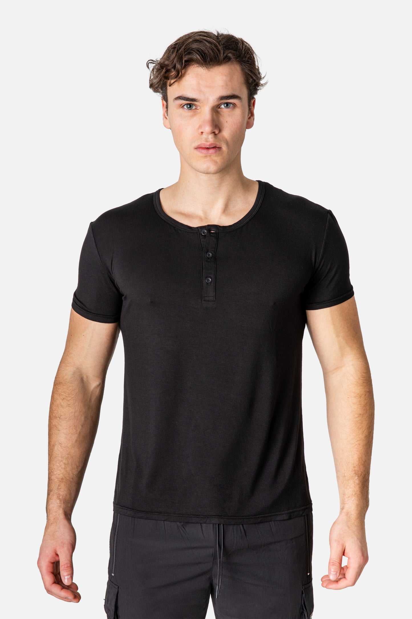 Bamboo Skinny Placket (Black)