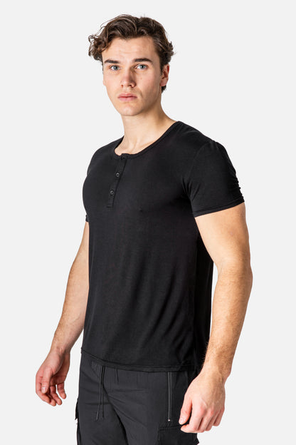 Bamboo Skinny Placket (Black)