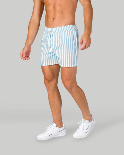 Surf Shorts - Blue/White Stripe