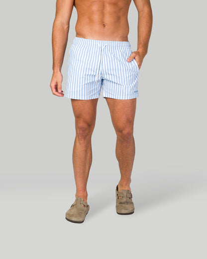 Bond Shorts - Blue/White Stripe