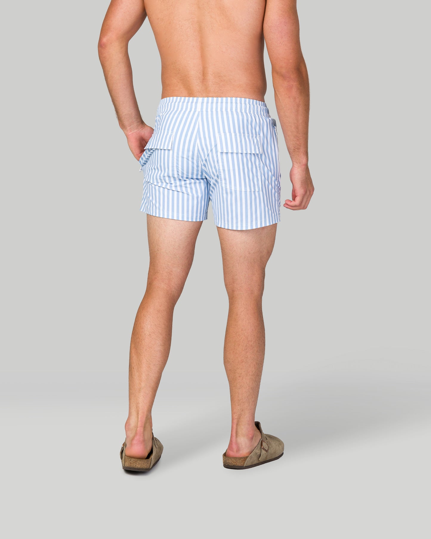 Bond Shorts - Blue/White Stripe