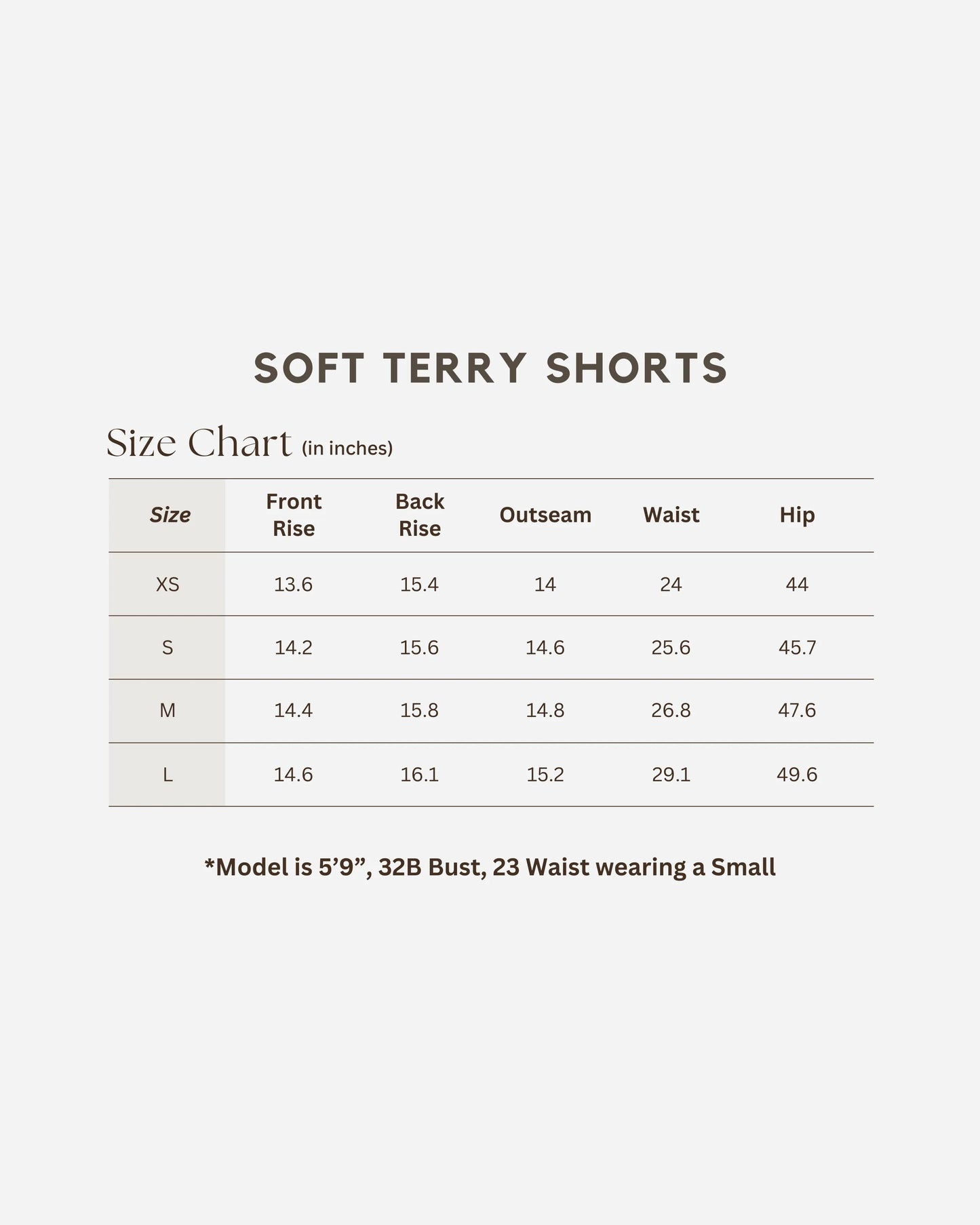 Soft Terry Shorts - White