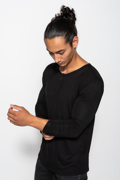 Henley Long Sleeve