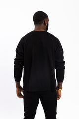 Oversized Raglan Waffle LS