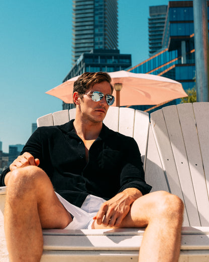 Kino Yacht Shirt LS (Black)