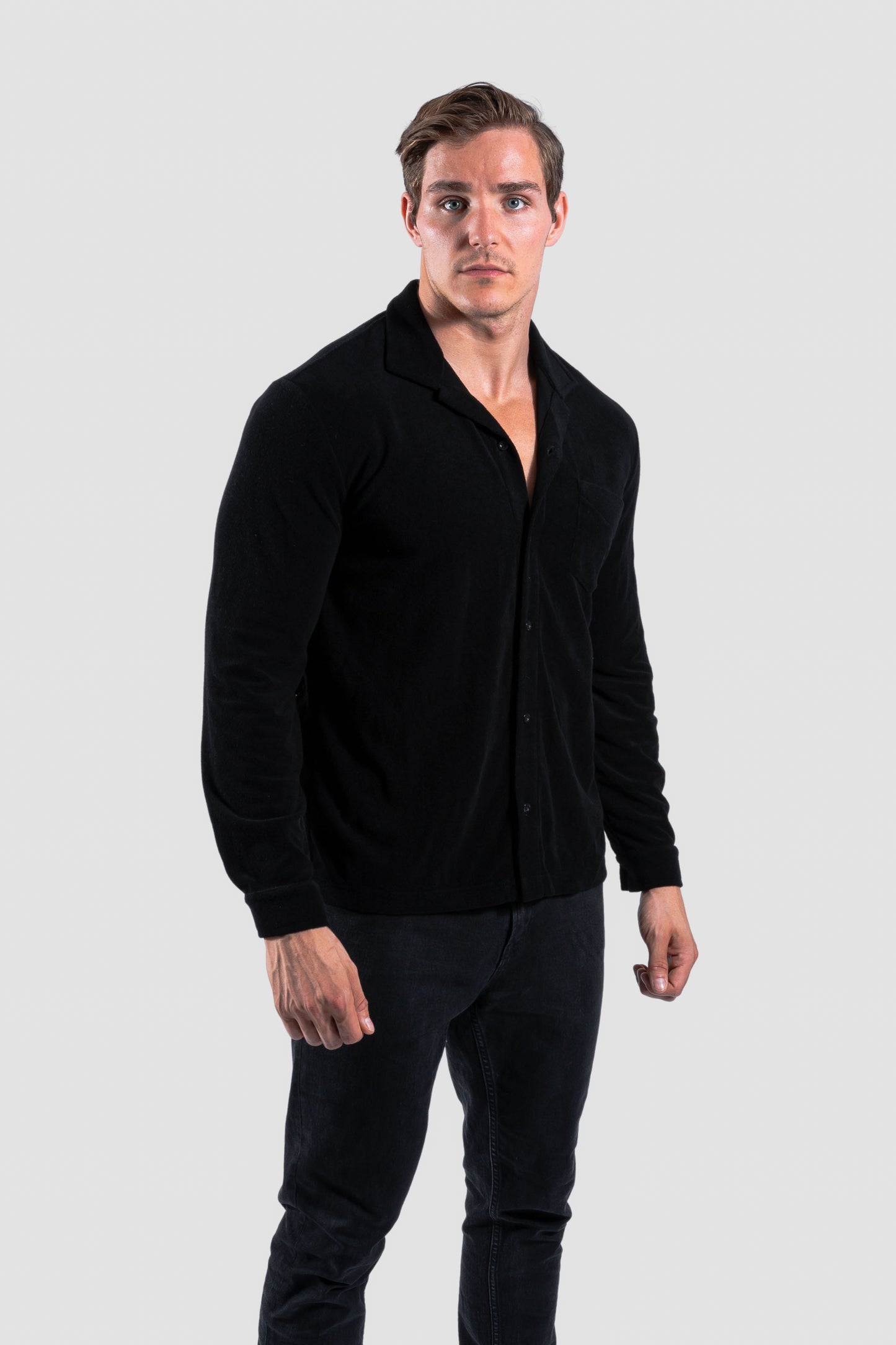 Kino Yacht Shirt LS (Black)