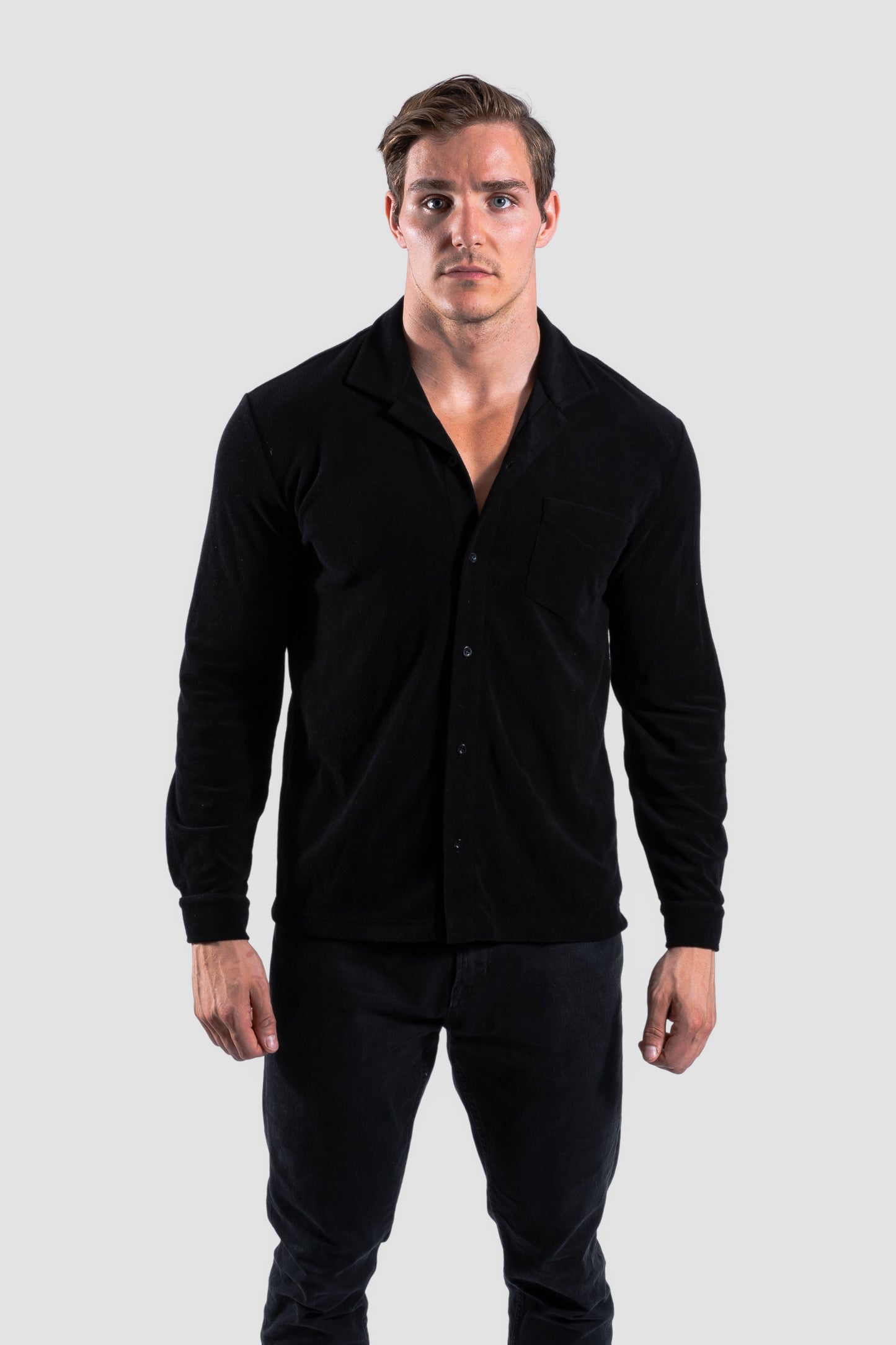 Kino Yacht Shirt LS (Black)