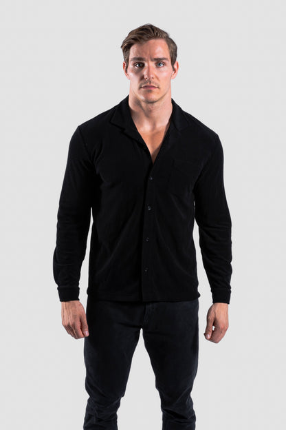 Kino Yacht Shirt LS (Black)