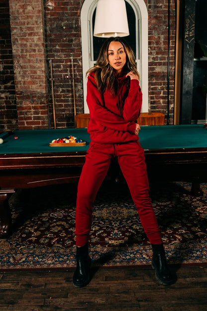 Kino Pullover Hoodie (Ox-Blood)