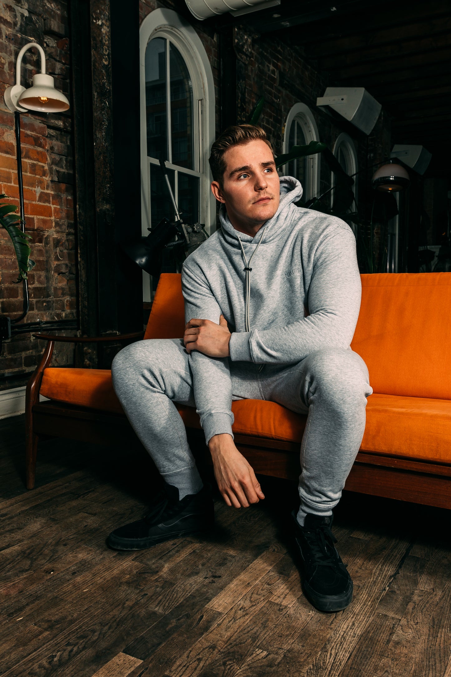 Kino Pullover Hoodie (Grey)